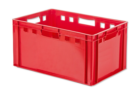 Přepravka E3 červená, OÚ, uzavřená